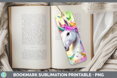 GorgeousBS02 Glitter Bookmark design.