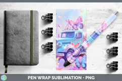 GorgeousBS02 Glitter Pen Wrap design.