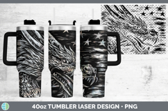 GorgeousBS02 Patriotic Flag Laser 40oz Tumbler design.