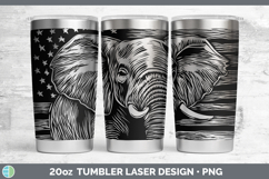 GorgeousBS02 Patriotic Flag Laser 20oz Tumbler design.