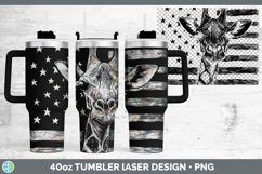 GorgeousBS02 Patriotic Flag Laser 40oz Tumbler design.