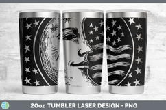 GorgeousBS02 Patriotic Flag Laser 20oz Tumbler design.
