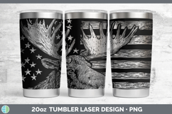 GorgeousBS02 Patriotic Flag Laser 20oz Tumbler design.