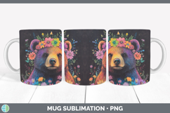 GorgeousBS02 Rainbow  Mug Wrap design.
