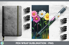 GorgeousBS02 Rainbow  Pen Wrap design.