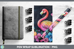 GorgeousBS02 Rainbow  Pen Wrap design.