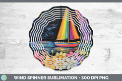 GorgeousBS02 Rainbow  Wind Spinner design.