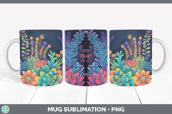 GorgeousBS02 Rainbow  Mug Wrap design.