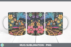 GorgeousBS02 Rainbow  Mug Wrap design.