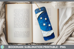 GorgeousBS02 Thick Paint Bookmark design.