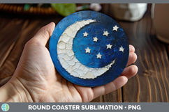 GorgeousBS02 Thick Paint Round Coaster design.