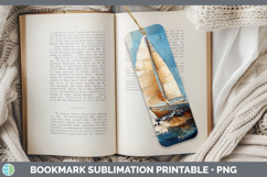 GorgeousBS02 Thick Paint Bookmark design.