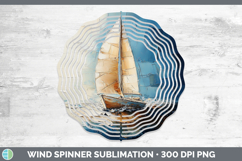 GorgeousBS02 Thick Paint Wind Spinner design.