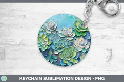 GorgeousBS02 Thick Paint Keychain design.