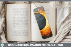 GorgeousBS02 Thick Paint Bookmark design.