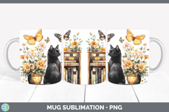 GorgeousBS03 Bookshelf Mug Wrap design.