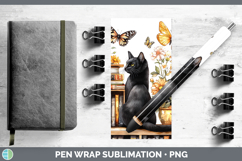 GorgeousBS03 Bookshelf Pen Wrap design.