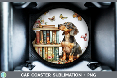 GorgeousBS03 Bookshelf Car Coaster design.