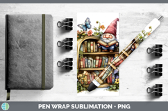 GorgeousBS03 Bookshelf Pen Wrap design.