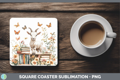 GorgeousBS03 Bookshelf Square Coaster design.