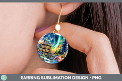 GorgeousBS03 Bookshelf Round Earrings design.