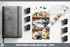GorgeousBS03 Bookshelf Pen Wrap design.