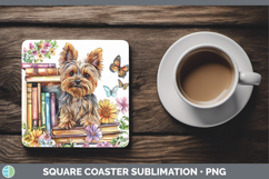 GorgeousBS03 Bookshelf Square Coaster design.