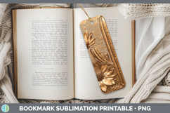 GorgeousBS03 Copper Relief Bookmark design.