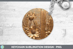 GorgeousBS03 Copper Relief Keychain design.