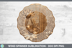 GorgeousBS03 Copper Relief Wind Spinner design.