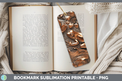 GorgeousBS03 Copper Relief Bookmark design.