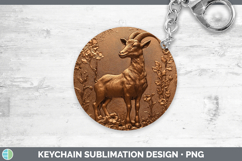 GorgeousBS03 Copper Relief Keychain design.