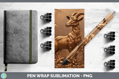 GorgeousBS03 Copper Relief Pen Wrap design.