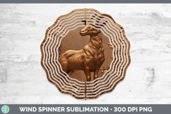 GorgeousBS03 Copper Relief Wind Spinner design.