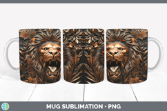 GorgeousBS03 Copper Relief Mug Wrap design.