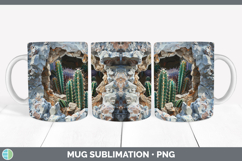 GorgeousBS03 Geode Mug Wrap design.
