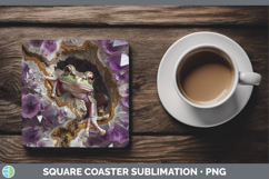 GorgeousBS03 Geode Square Coaster design.
