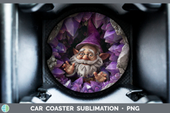 GorgeousBS03 Geode Car Coaster design.