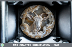 GorgeousBS03 Geode Car Coaster design.