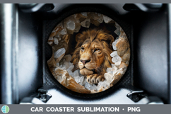 GorgeousBS03 Geode Car Coaster design.
