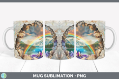 GorgeousBS03 Geode Mug Wrap design.