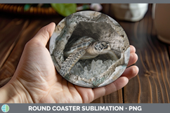 GorgeousBS03 Geode Round Coaster design.