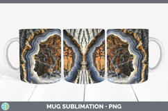 GorgeousBS03 Geode Mug Wrap design.