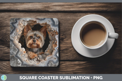 GorgeousBS03 Geode Square Coaster design.