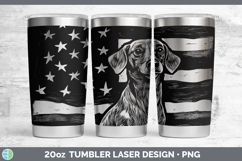 GorgeousBS03 Patriotic Flag Laser 20oz Tumbler design.
