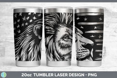 GorgeousBS03 Patriotic Flag Laser 20oz Tumbler design.