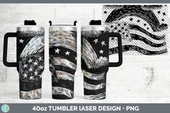 GorgeousBS03 Patriotic Flag Laser 40oz Tumbler design.