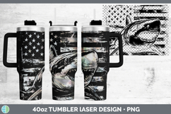 GorgeousBS03 Patriotic Flag Laser 40oz Tumbler design.