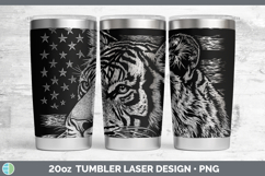 GorgeousBS03 Patriotic Flag Laser 20oz Tumbler design.