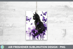 GorgeousBS03 Purple Drips Air Freshener design.